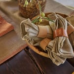 Havana-pellavalautasliina, Natural, Haomy — kuva 1