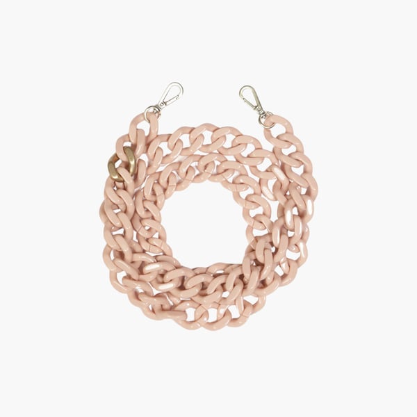 Zoe Phone Chain nude Louvini Paris 