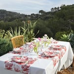 Lautasliina Tulipe 20 kpl, 40x40 cm, Françoise Paviot — kuva 2