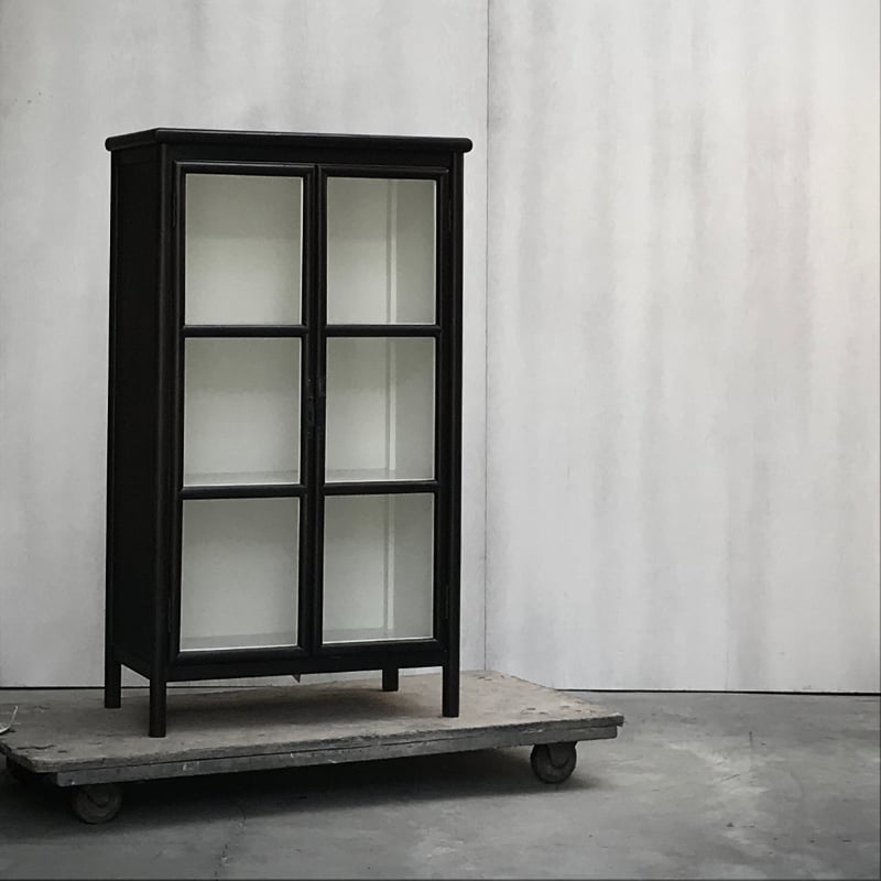 Kim Small Cabinet black / middle white Noori Objects 
