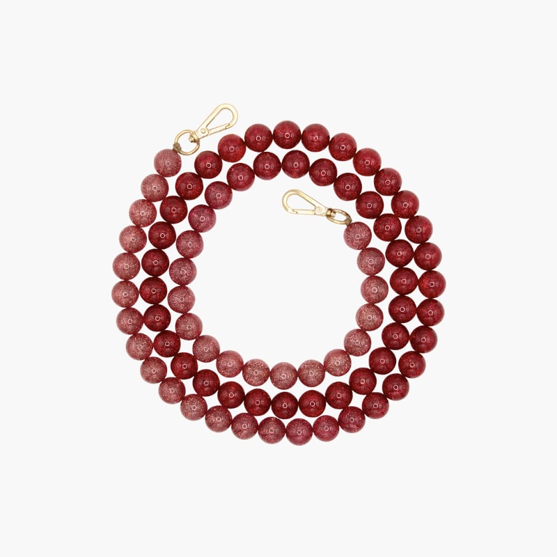 Billy Phone Chain rouge Louvini Paris 