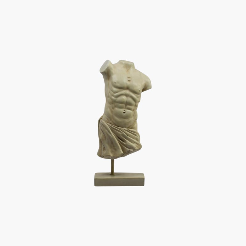 Roman Male Torso Statue 