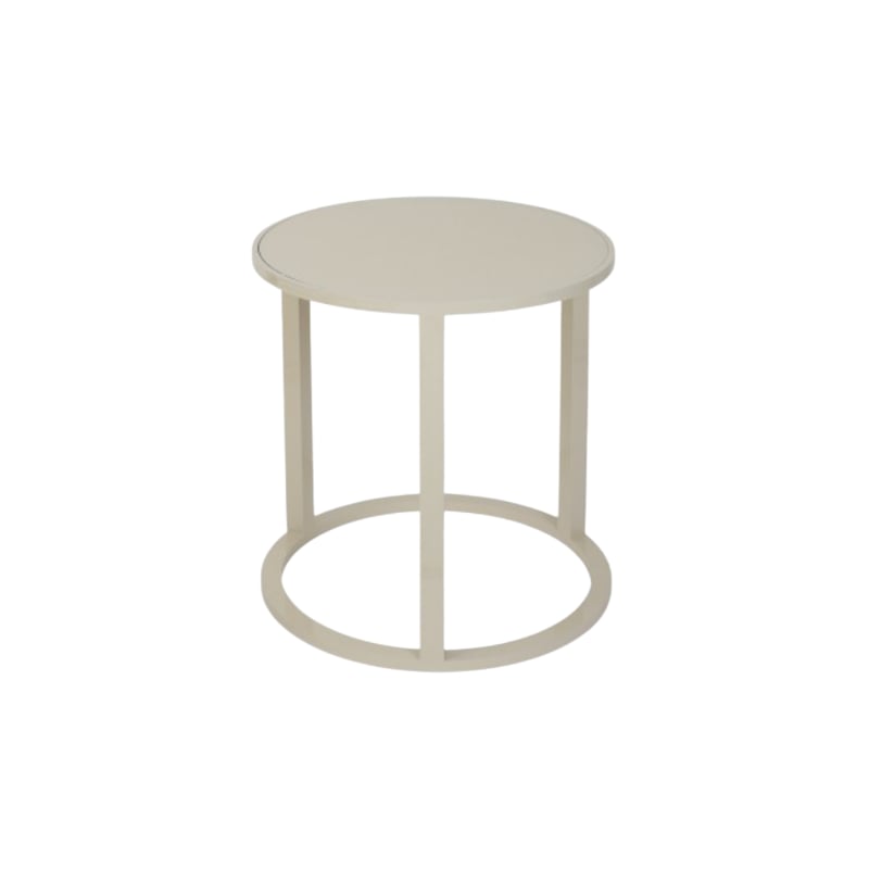 Lacquer Table Round S sand Oi Soi Oi 
