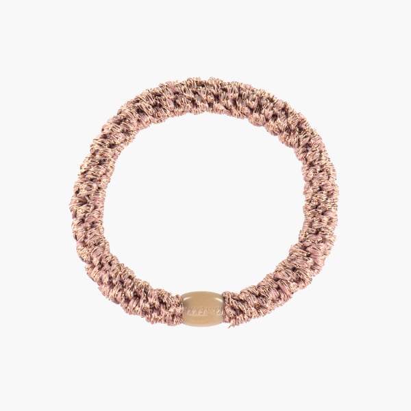 Kknekki dusty pink glitter hiuslenkki