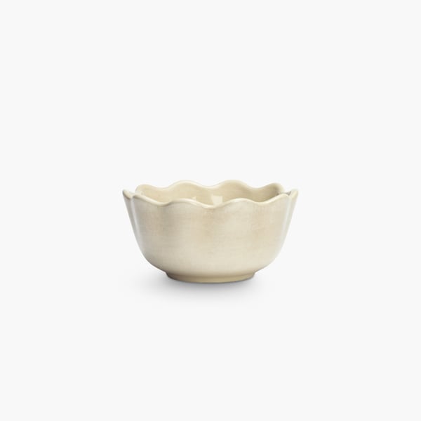 Oyster Bowl 13 cm sand Mateus 