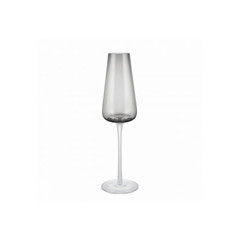 Champagne Glasses Belo Set of 2 smoke Blomus 